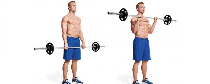 Barbell-Reverse-Curl