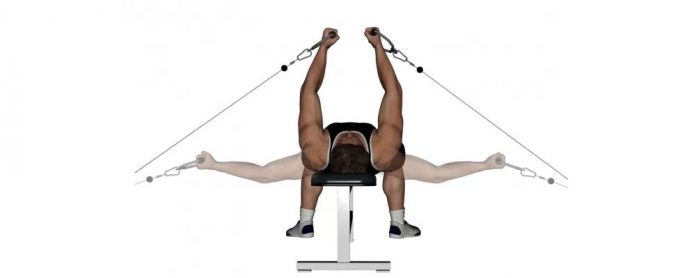 Cable-Flat-Bench-Fly قفسه سینه فلای سیم کش