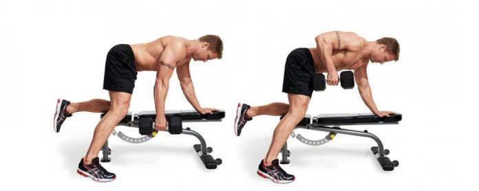 Dumbbell-Row زیر بغل دمبل تک دست