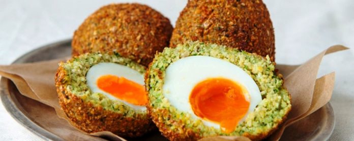 Falafel-Scotch-eggs تخم مرغ و فلافل