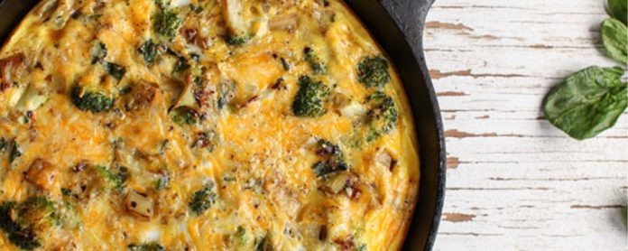 Spanish-spinach-omelette طرز تهیه املت اسفناج اسپانیایی
