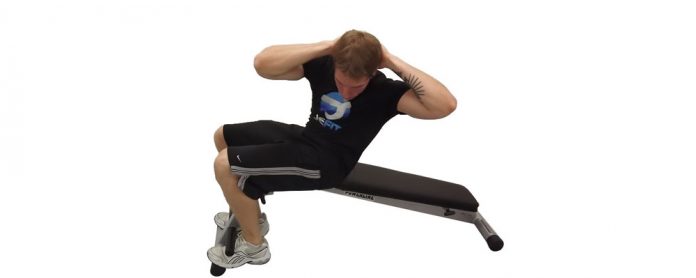 Twisting-Sit-Up دراز نشست با چرخش بالا تنه