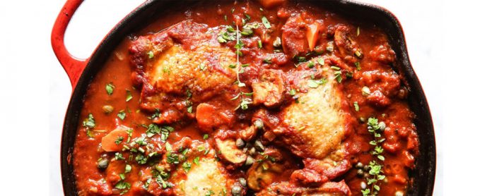 chicken-cacciatore مرغ کماجدانی
